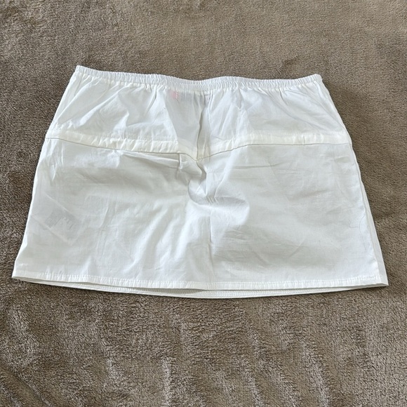 Edikted White Poplin Bustier Top with Bow Detail - Picture 4 of 10